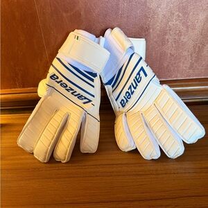 Lanzera Men’s Goalkeeper Gloves – White – Model 52142 – New Size 9